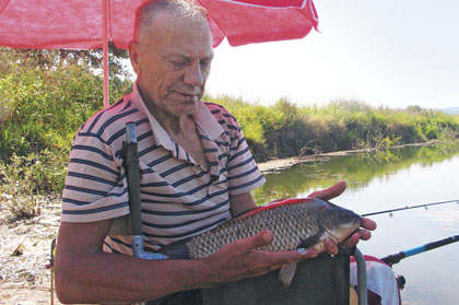 Radiša Radojević sa babuškom